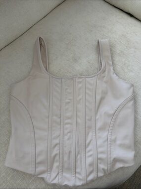 Express Body Contour Light Beige Corset-Style Camisole